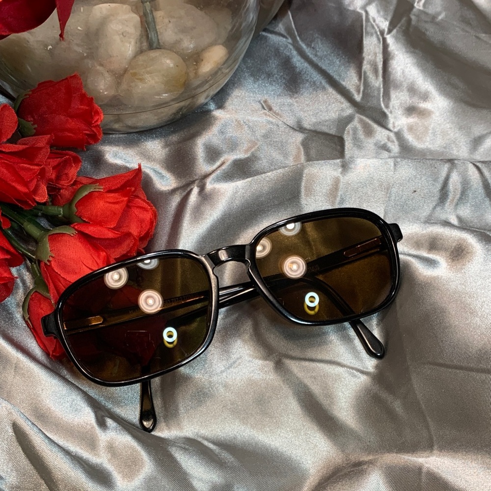 🌹VINTAGE TITMUS Black Prescription SAFETY Glasses - Classic Dark Lenses